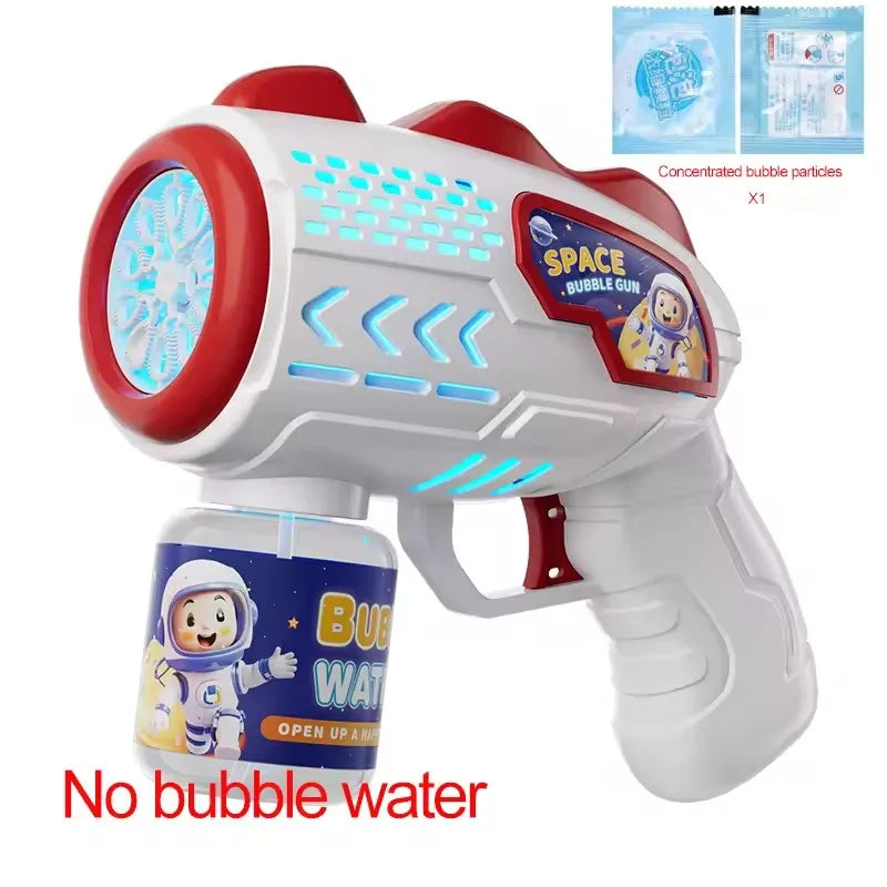 Automatic Bubble Gun – Rocket Bubble Machine for Kids