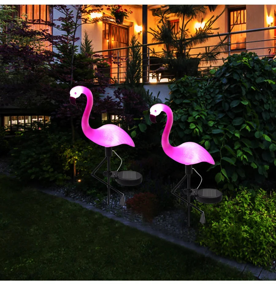 ChatGPT ha detto: "LED Solar Flamingo Light