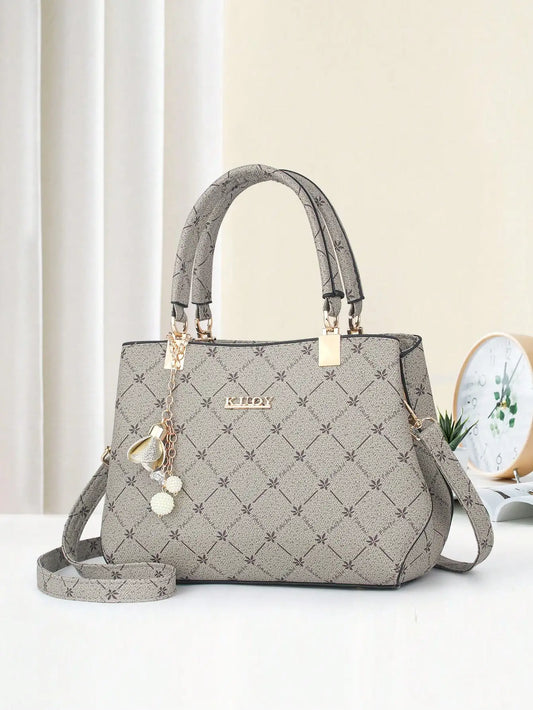 Trendy Women's Print Handbag & Shoulder Bag