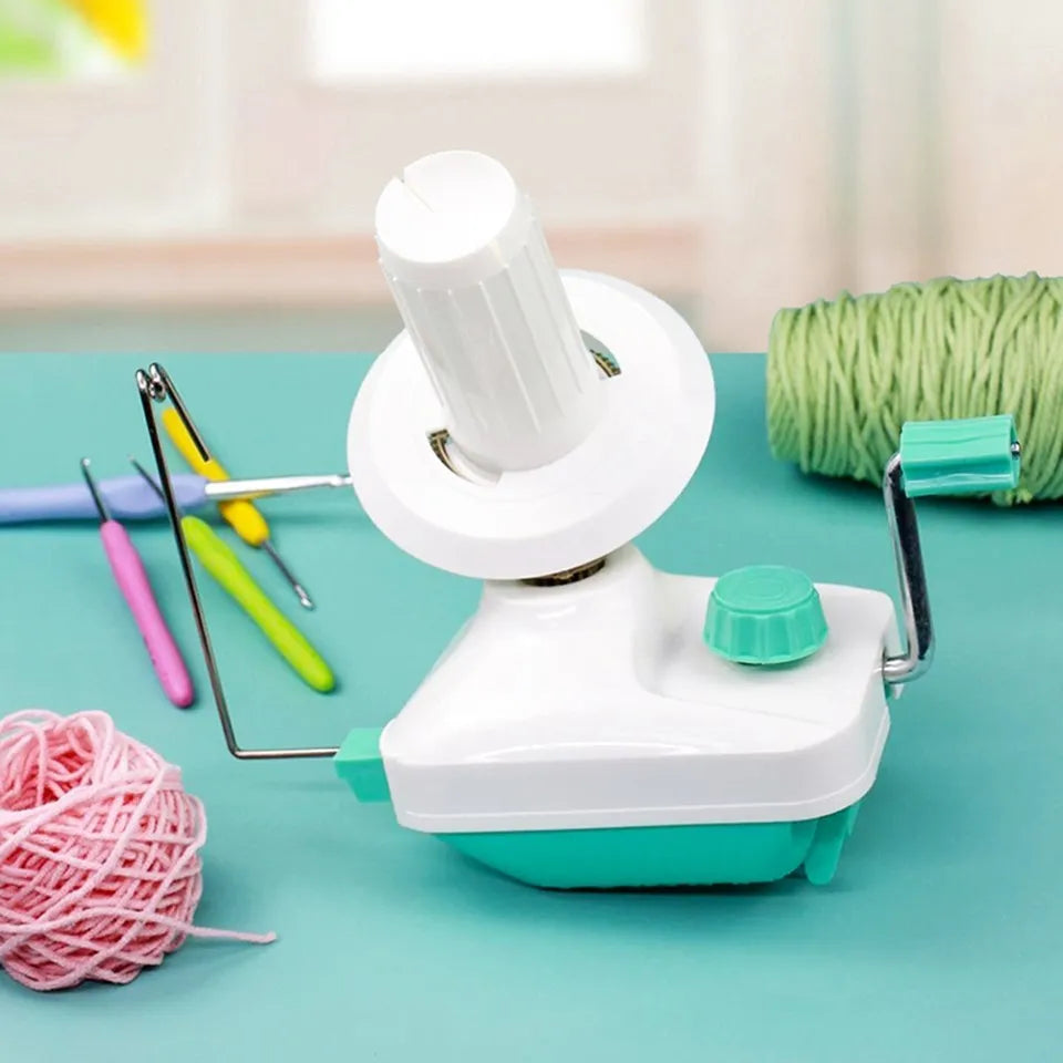 Manual Wool Ball Winder – Hand Operated Yarn Swift for Knitting