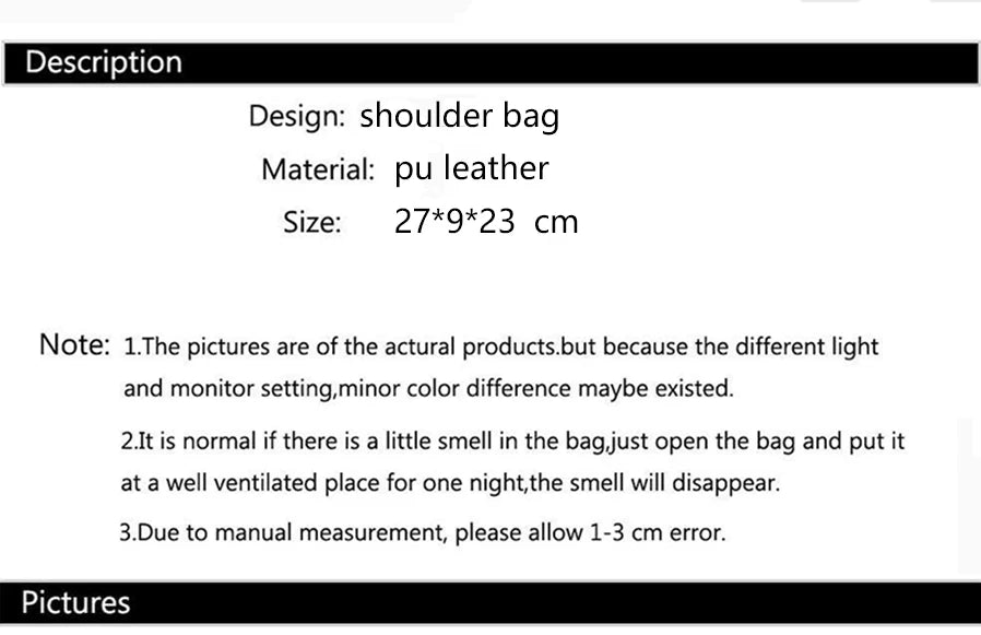 Multi-pocket Retro Shoulder Bag