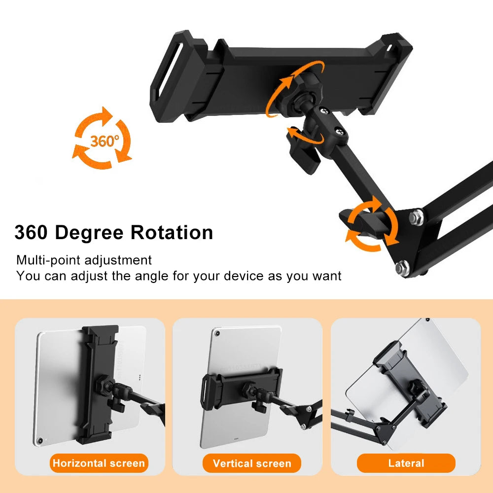 Rotatable Bed Tablet Stand