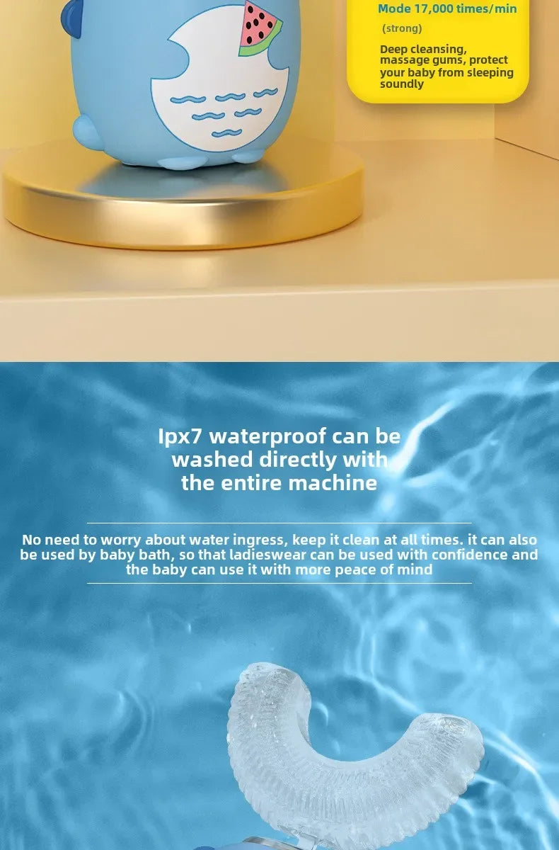 Kids U-Shaped Electric Toothbrush 360