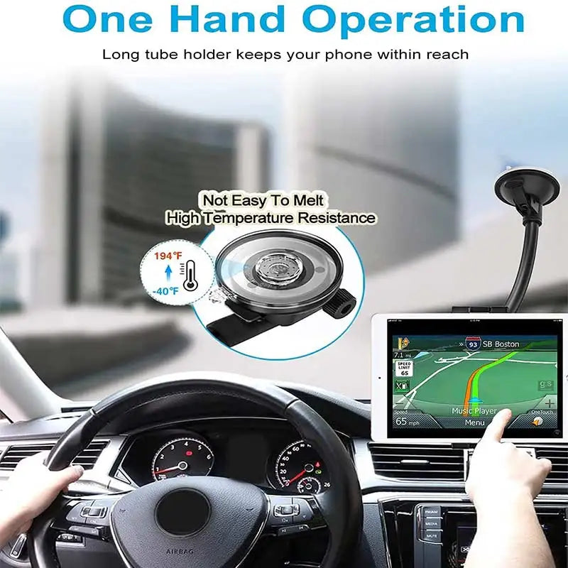 Long Arm Car Tablet Holder