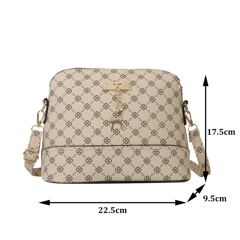 PU Leather Deer Pendant Bag