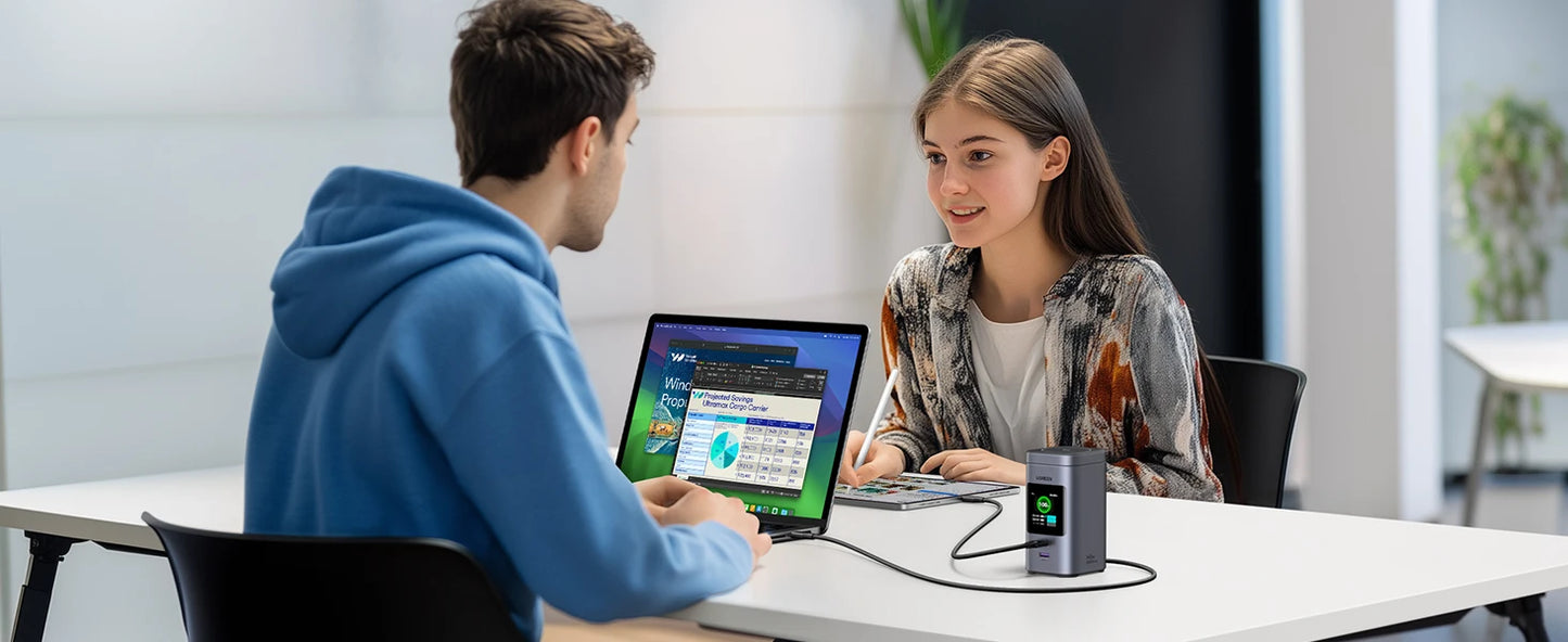 UGREEN 145W Fast-Charge 20K Power Bank with Qi2