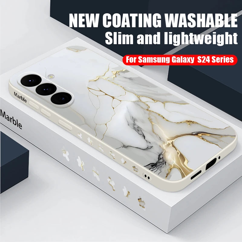 Colorful Marble Cover – Samsung