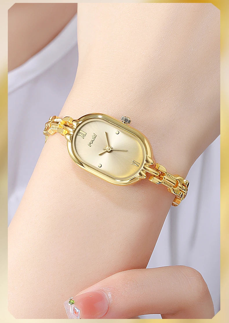 POSHI Women's Luxury Quartz Bracelet Watch