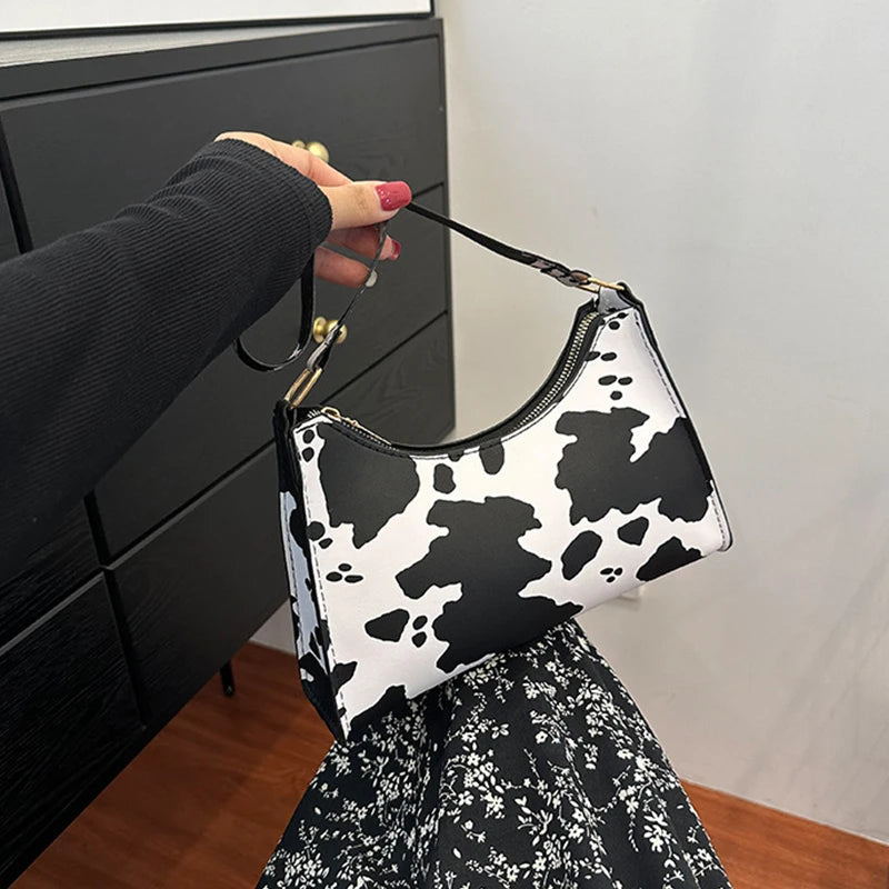 PU Leather Underarm Tote