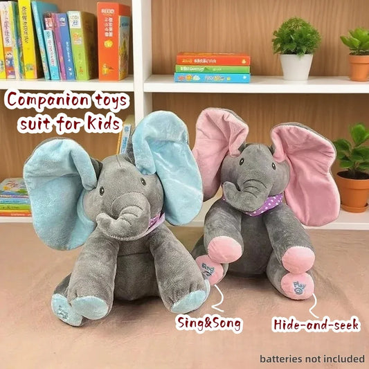 Cute Electric Elephant Plush for Babies
