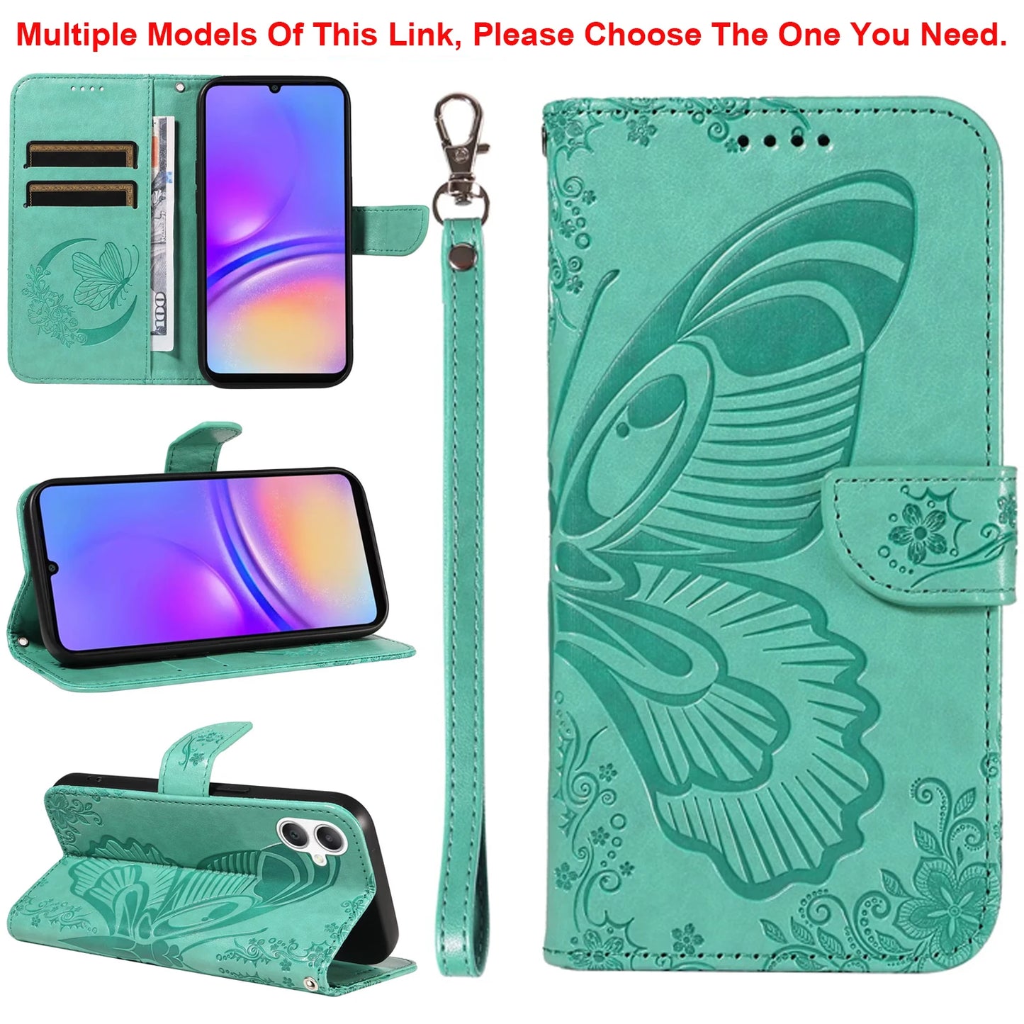 Flip Card Slot Stand Wallet Cover – iPhone