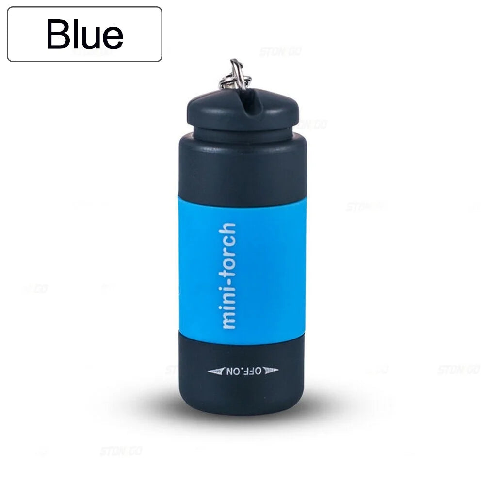 Mini USB Keychain Flashlight – Portable Waterproof LED