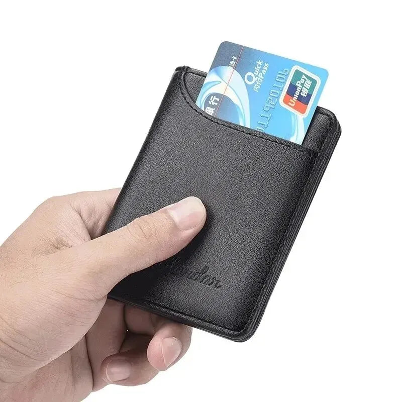 Ultra-Thin Men’s Slim Wallet with Multi Card Holder