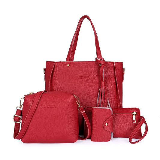 Stylish Solid PU Crossbody & Shoulder Bags for Women