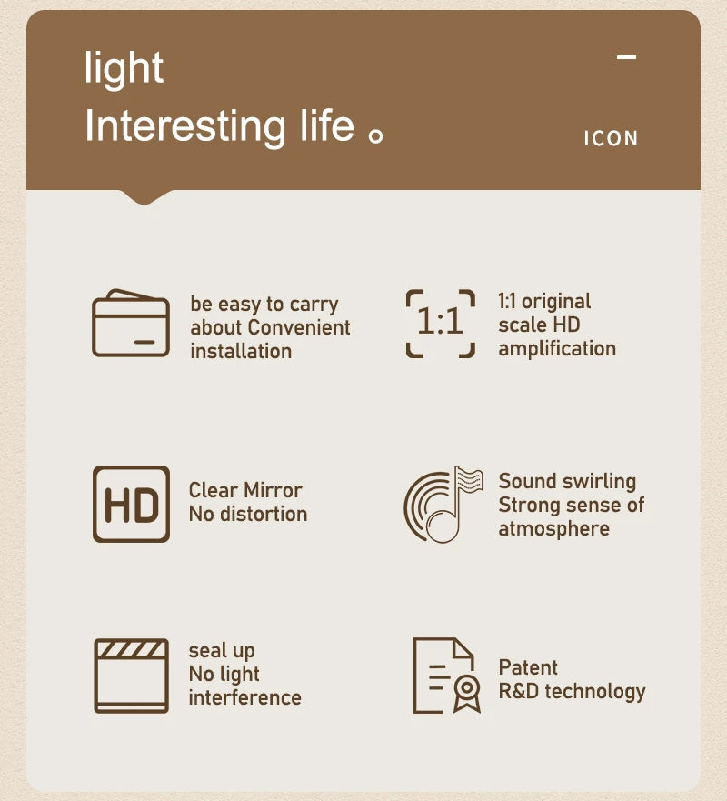 Retro TV Box Phone Magnifier – HD Display