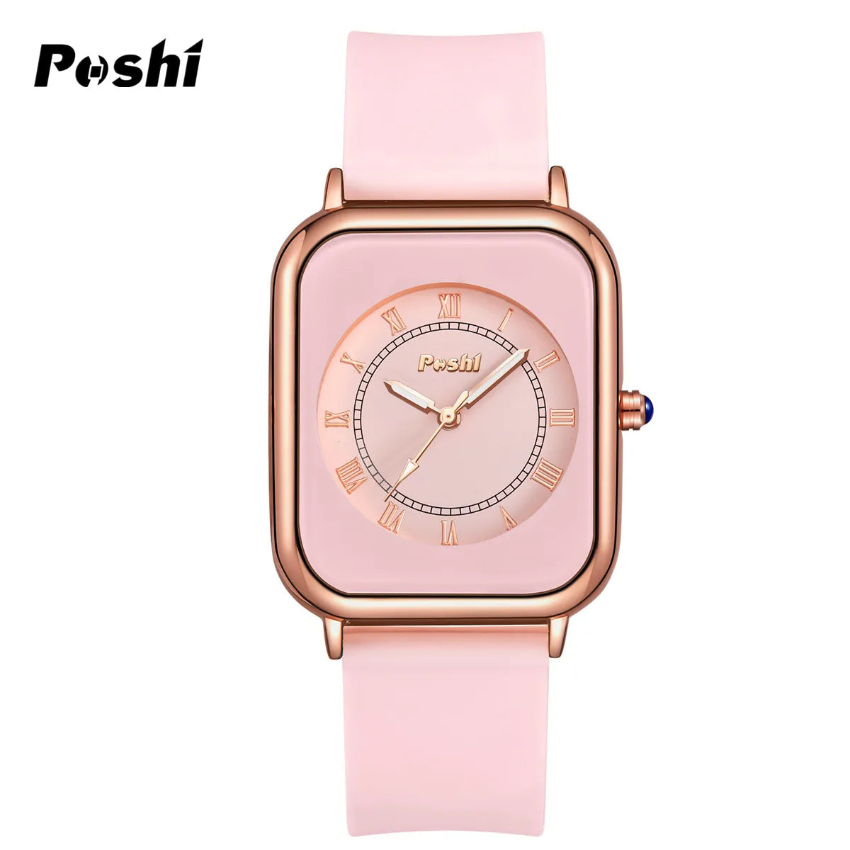 POSHI Fashion Women's Silicone Quartz Watch