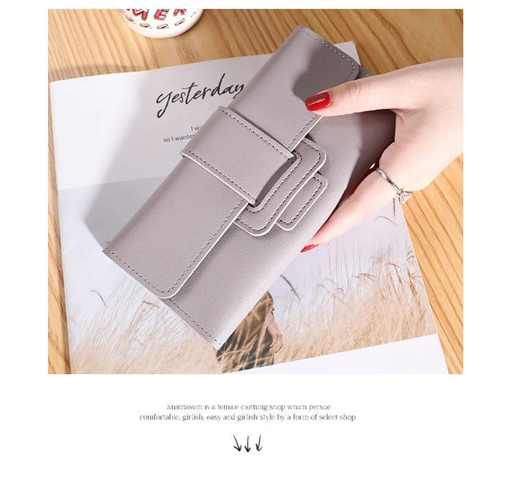 Large Capacity Clutch & Coin Purse for Ladies