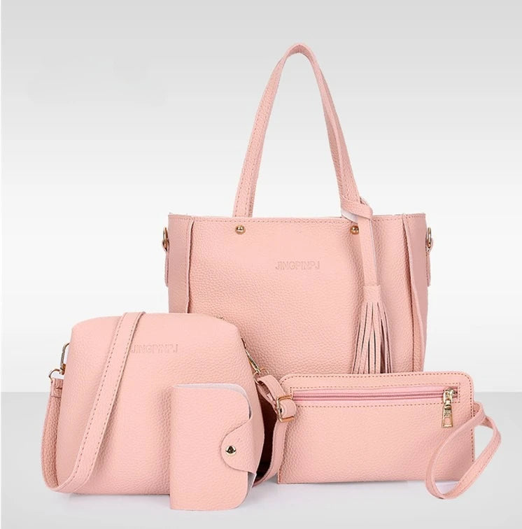 Stylish Solid PU Crossbody & Shoulder Bags for Women