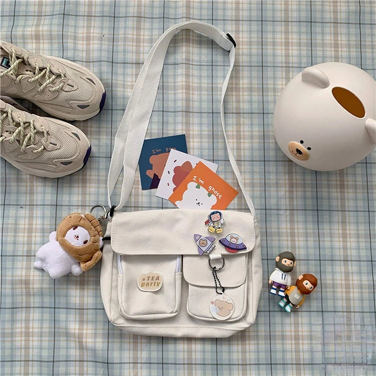 Wild Student Shoulder Bag – Japanese Style Pouch