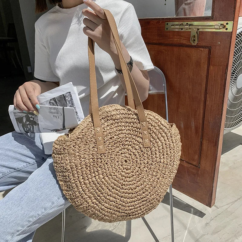 Handmade Woven Beach Tote