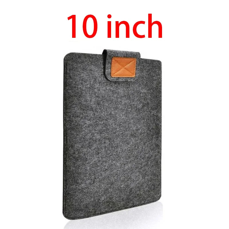 7.9-10" Wool Felt Sleeve