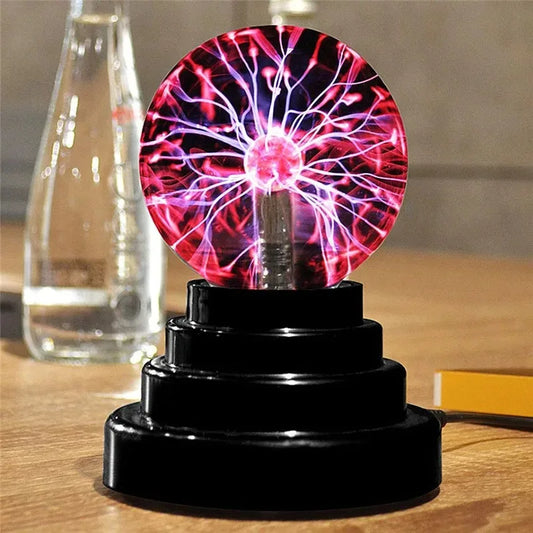 3-6 Inch LED Plasma Light for Bedroom Decor and Kids Gifts.