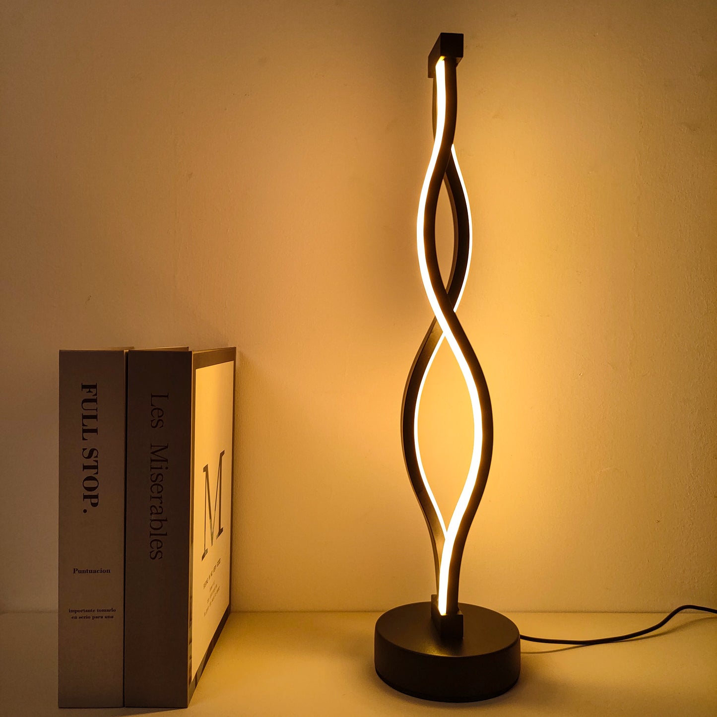 Nordic Minimalist Bedside Lamp – Creative & Artistic