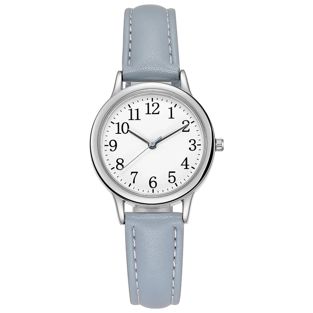 Women’s Fashion Quartz Watch – Easy Read, PU Strap