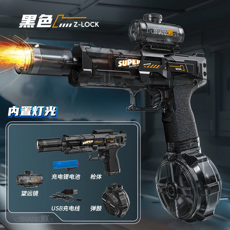 Electric Water Gun – Automatic Outdoor Fun for Kids