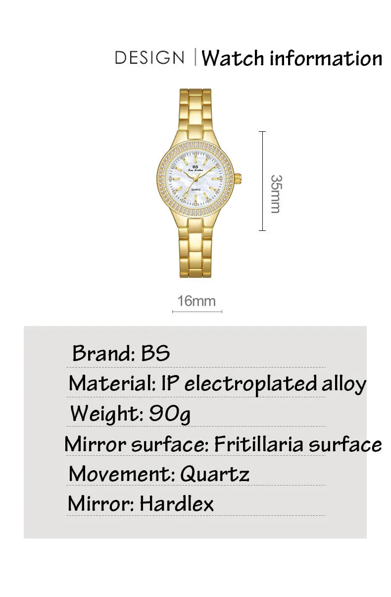 UTHAI Women's Classic Quartz Watch