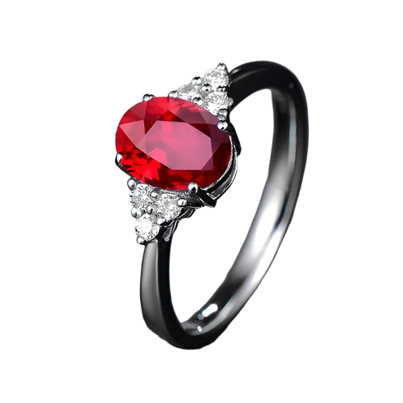 “925 Silver Sapphire Ring”