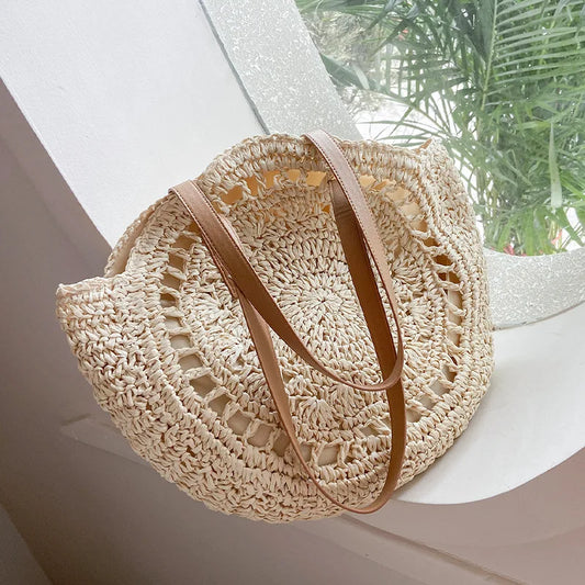 Handmade Woven Beach Tote