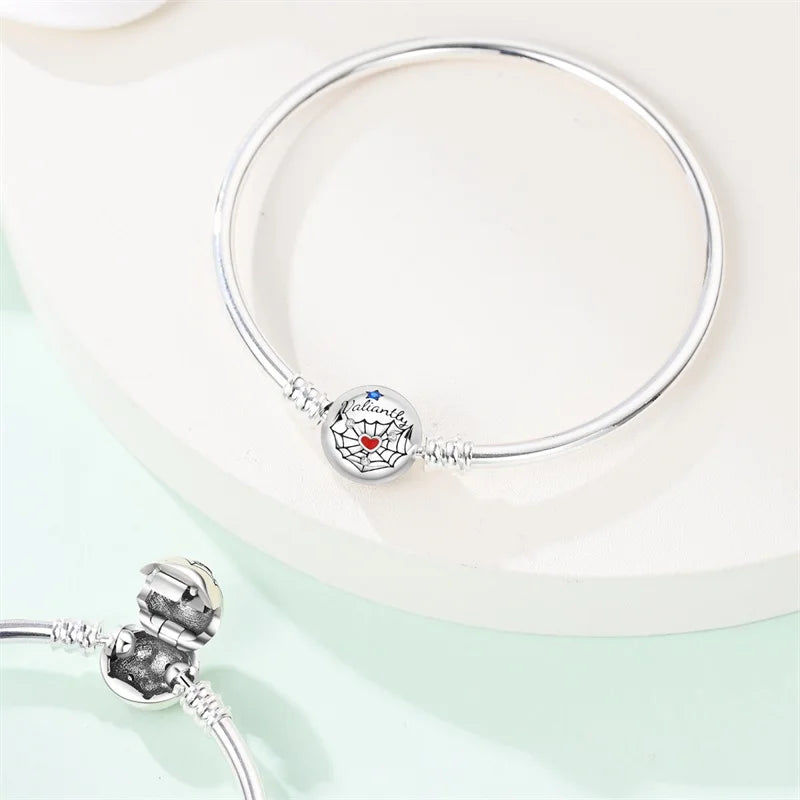 925 Sterling Silver Charm Bracelet for Women”