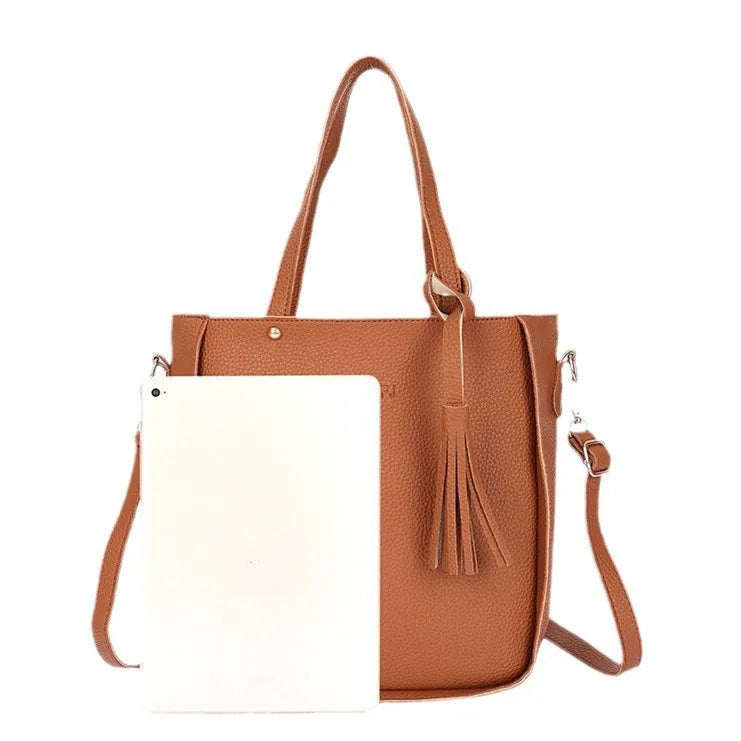 Stylish Solid PU Crossbody & Shoulder Bags for Women