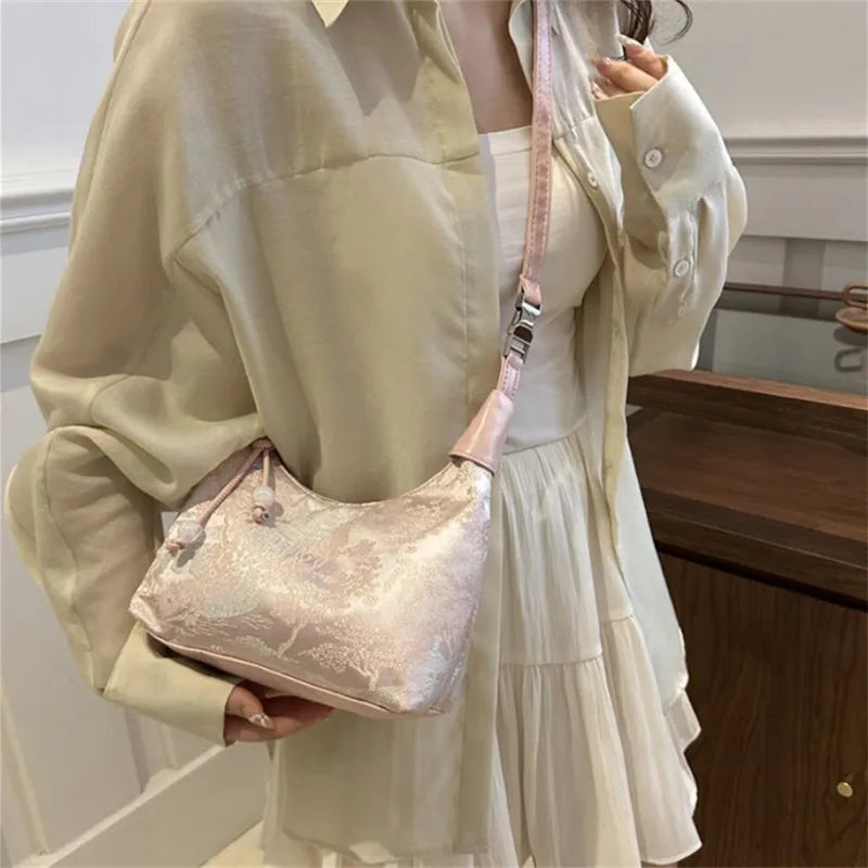 Chic Large-Capacity Tote & Crossbody Bag for Women