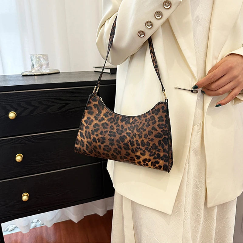 PU Leather Underarm Tote