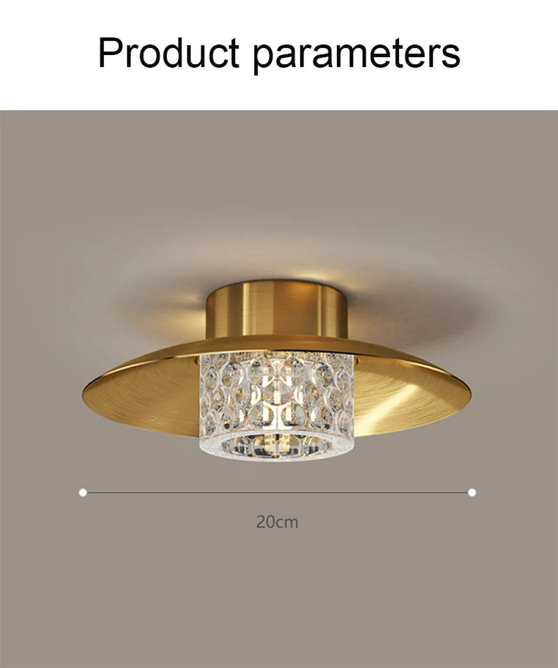 Nordic LED Ceiling Light for Modern Interiors