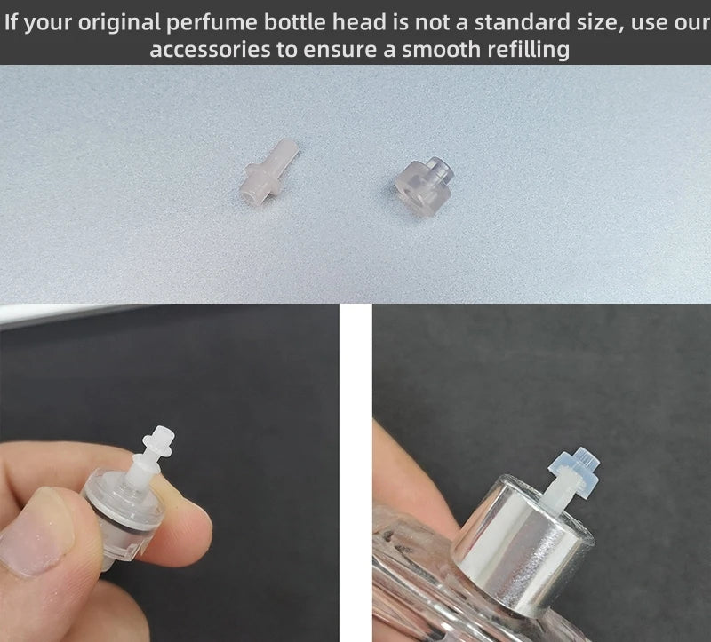 5ml/10ml Mini Perfume Spray Bottle – Refillable Travel Atomizer