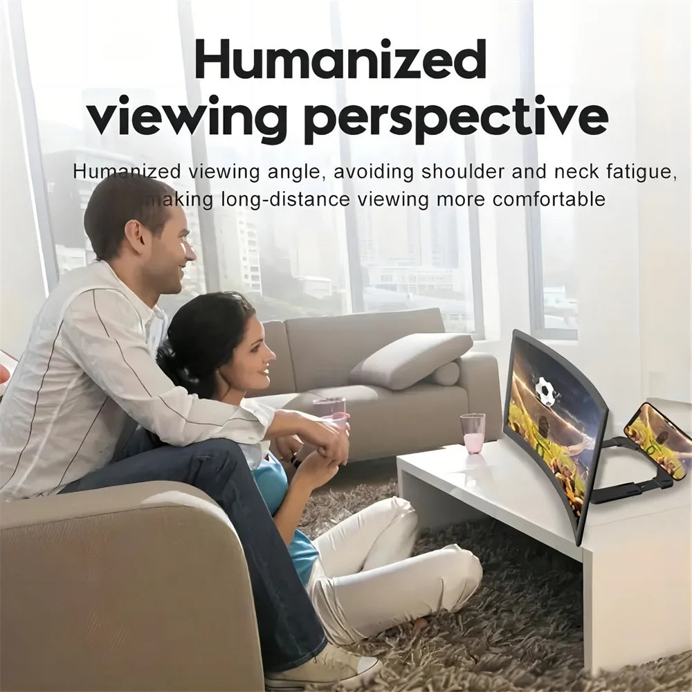 2" HD Phone Screen Amplifier – Curved Display