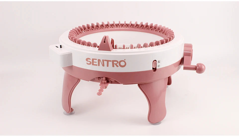 Sentro Hand Knitting Machine Kit – 22/40/48 Needles with Row Counter