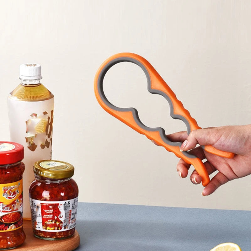 Jar Gripper, Lid & Can Opener – Handy Kitchen Essential