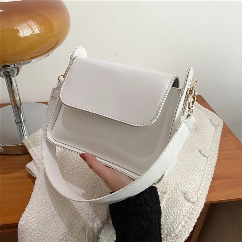 Trendy PU Flap Shoulder Bag