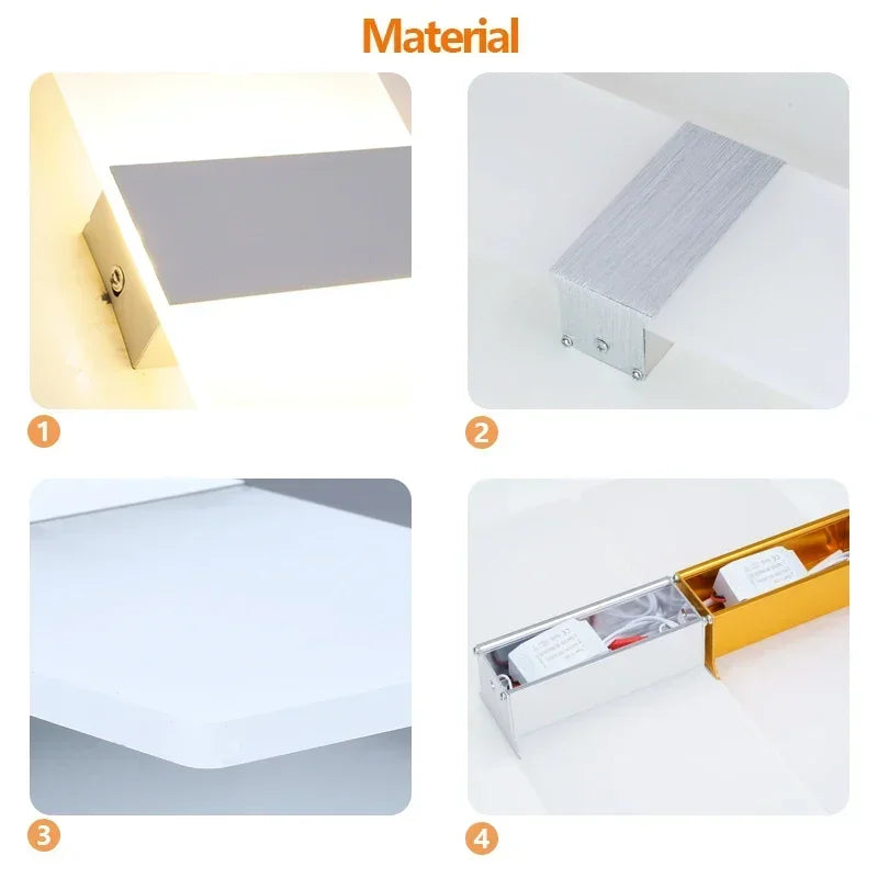 LED Wall Sconce – Modern Light for Bedroom & Corridor