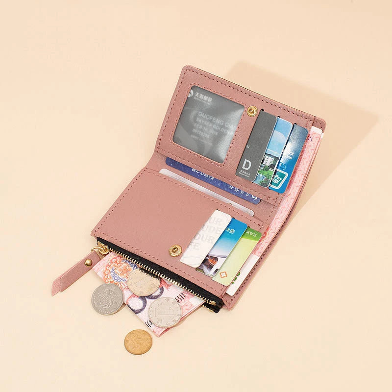 Short PU Wallet & Coin Purse