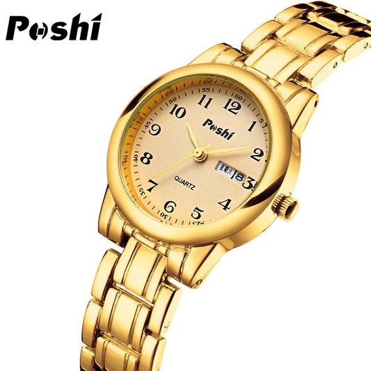 POSHI Fashion Women's Waterproof Quartz Watch