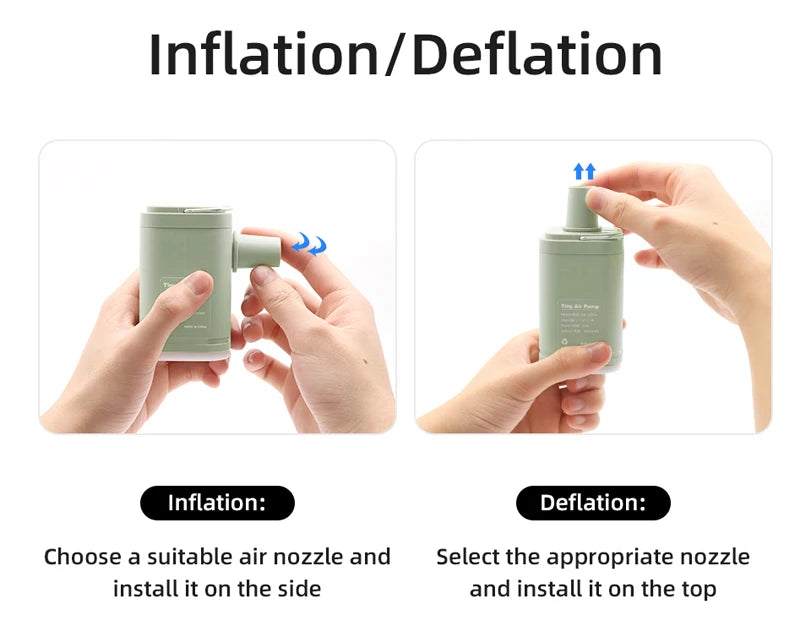 Wireless Air Pump – Portable Outdoor Inflator & Deflator