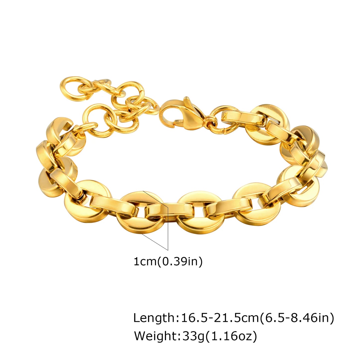 “Stainless Steel Geometric Twist Bracelet – Handmade