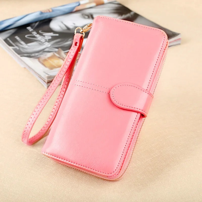 Solid Color Clutch Purse