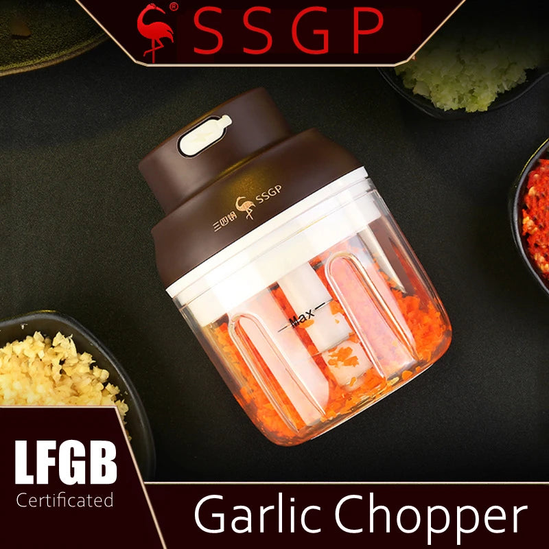 Premium Electric Garlic Masher