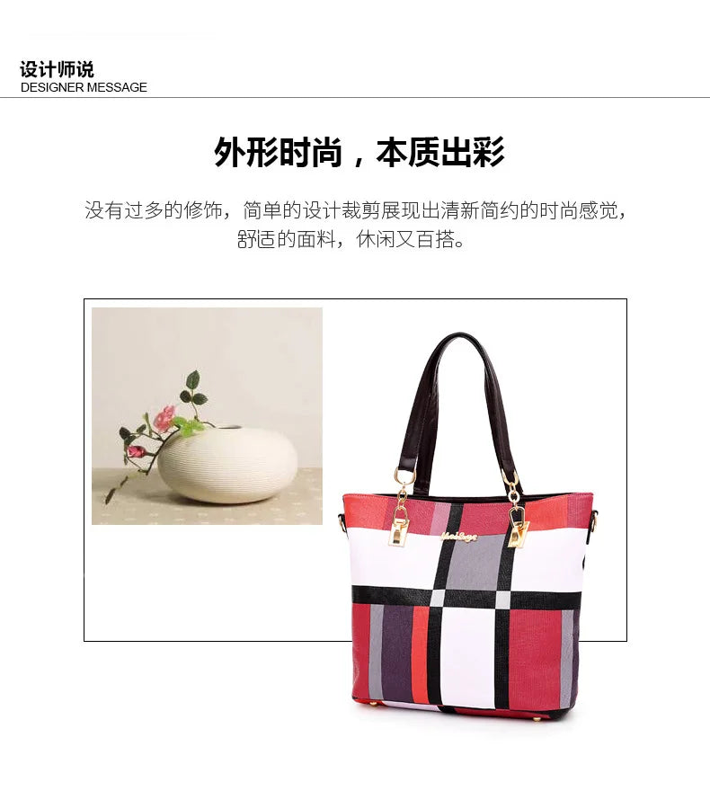 6-Piece Fashion Tote Set